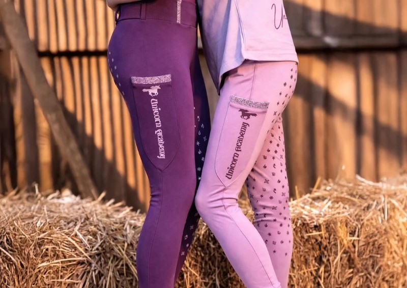 Kavalkade Reitleggings Unicorn Academy Glitzer